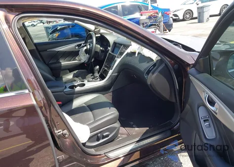 2020 Infiniti Q50 Luxe z USA, uszkodzony, nr VIN JN1EV7AP5LM204160